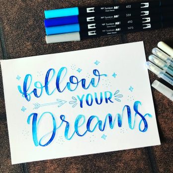 Lettering trifft Aquarell Workshop 28.02.2026