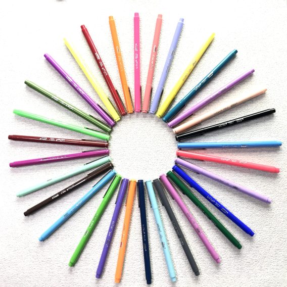#4300-10P LePen 10er Set Pastell – Bild 2
