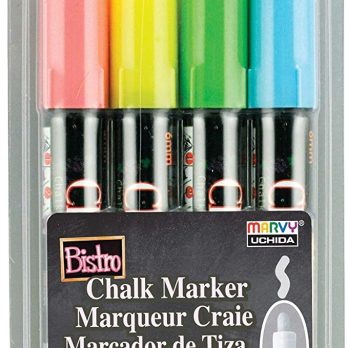 BistroChalkMarker Kreidermarker 4er Set Neon